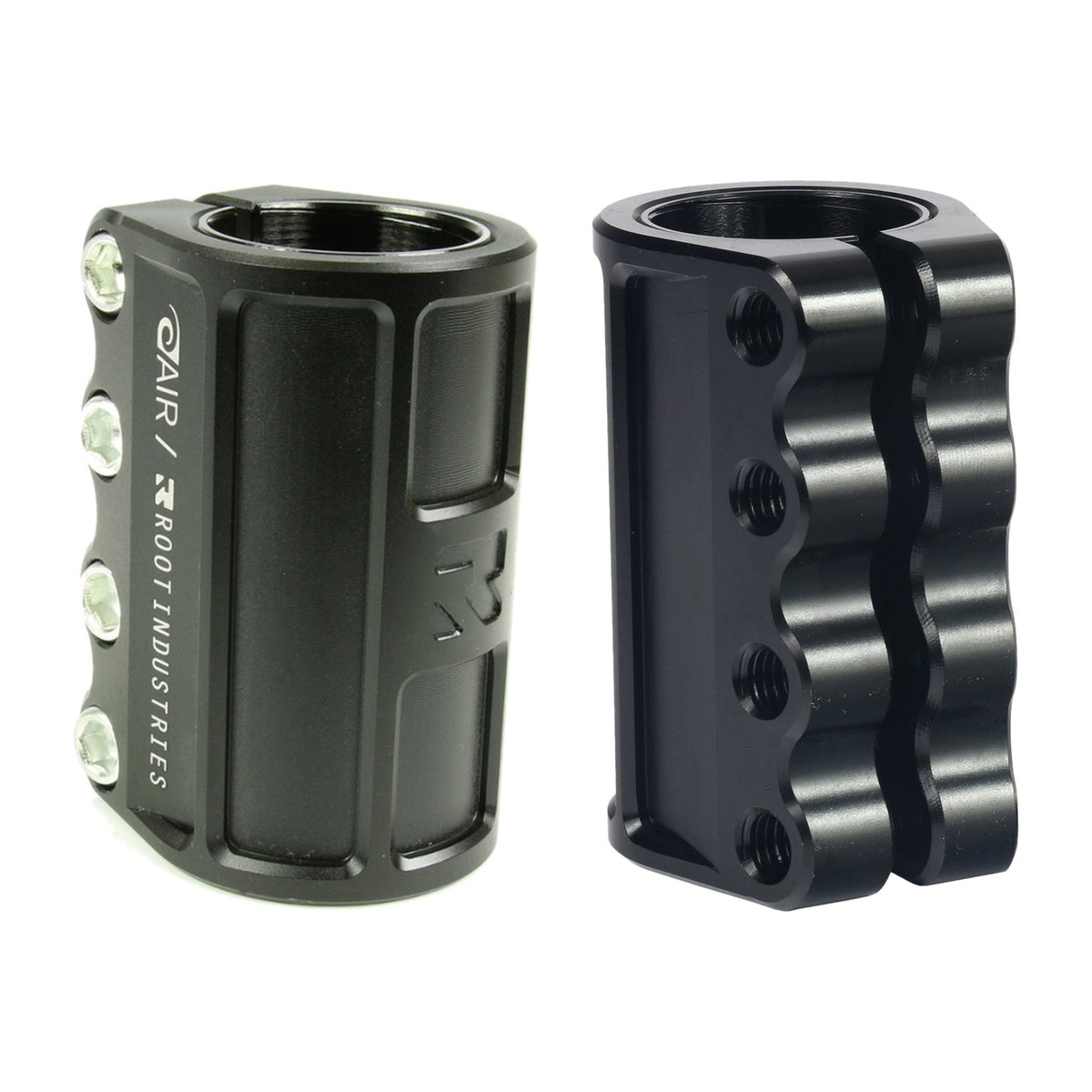 Root Industries AIR SCS Clamp - Black - two angles