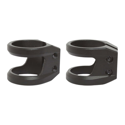 Root Industries GT Double Clamp - Black - two angles