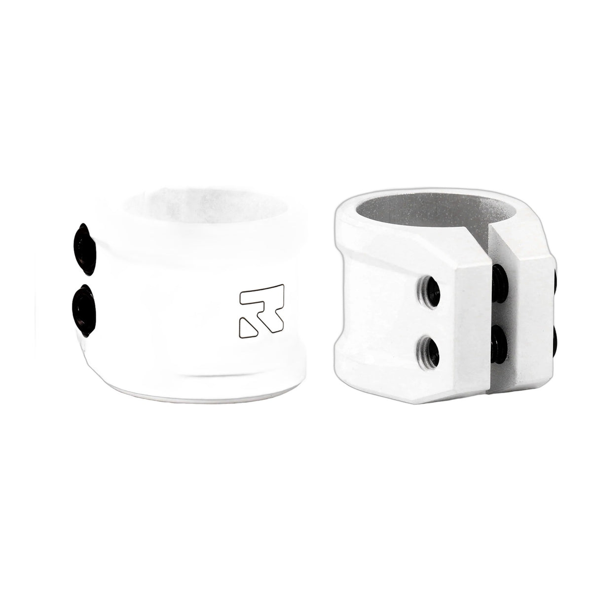 Root Industries LITHIUM Double Clamp - White - two angles