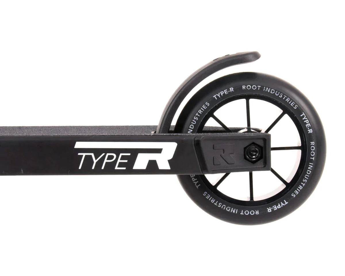 Root Industries Type R Pro Complete - Matte Black - rear wheel detail