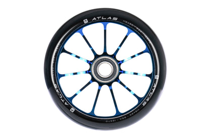 Ethic DTC Atlas 12STD Wheels 115mm (Pair) - Chrome Blue