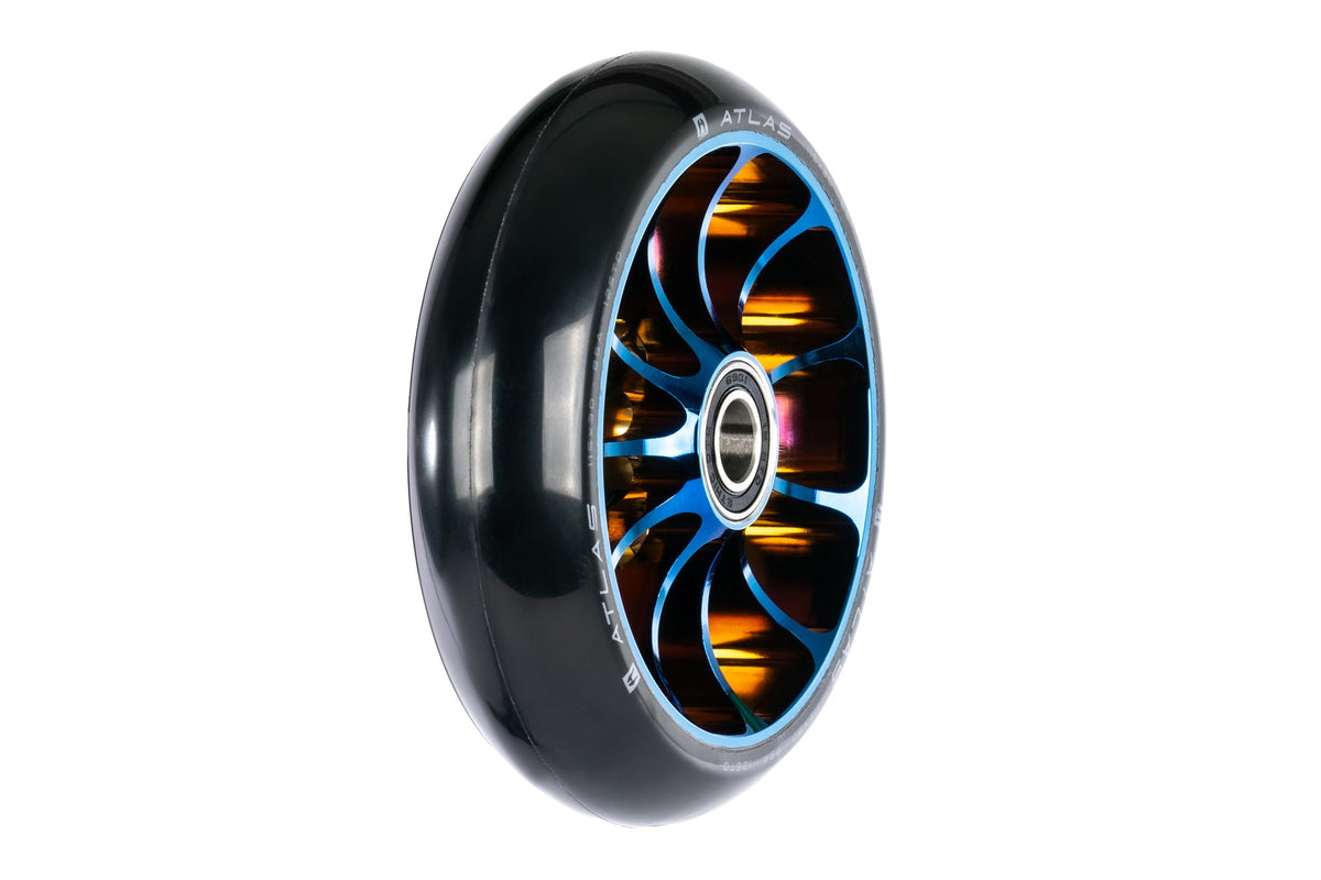 Ethic DTC Atlas 12STD Wheels 115mm (Pair) - Chrome Blue - view