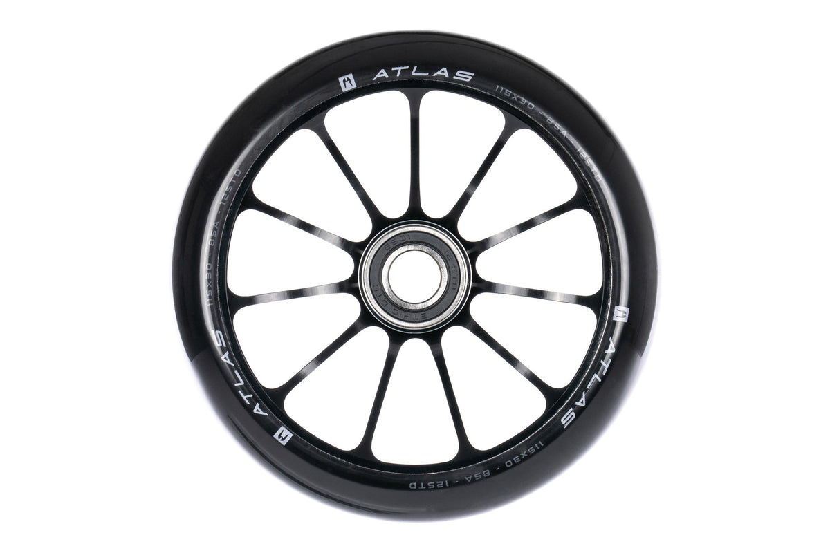 Ethic DTC Atlas 12STD Wheels 115mm (Pair) - Black