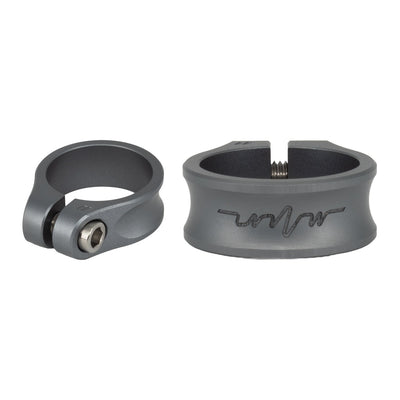 Unfair FX-1 Clamp - Graphite - two angles